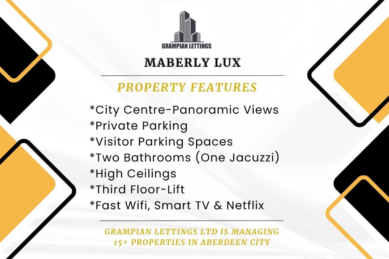 Апартаменты Maberly Lux - Grampian Lettings Ltd Абердин Экстерьер фото